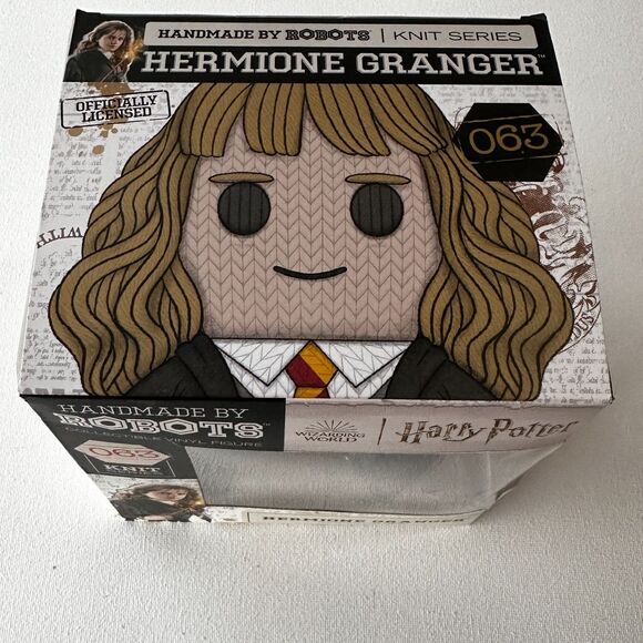 Harry Potter Hermione Granger 063 Knit Series Vinyl Figure Handmade by Robots - Picture 4 of 8